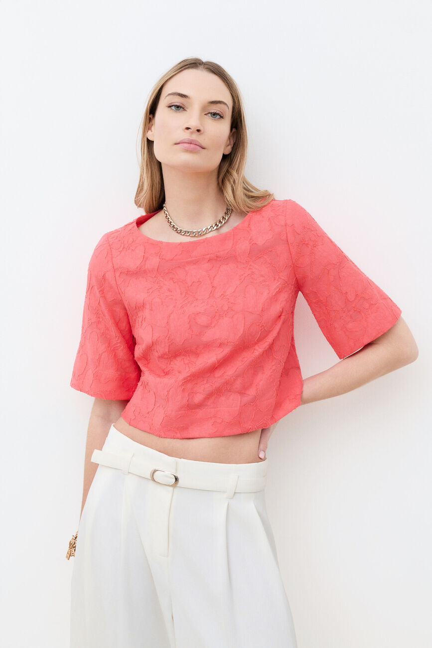 Camicia Cynthia2 rosa lampone donna