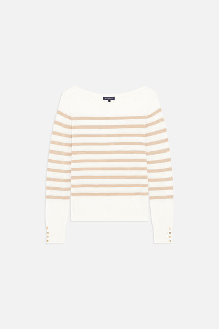 Pull mjulie couleur or femme