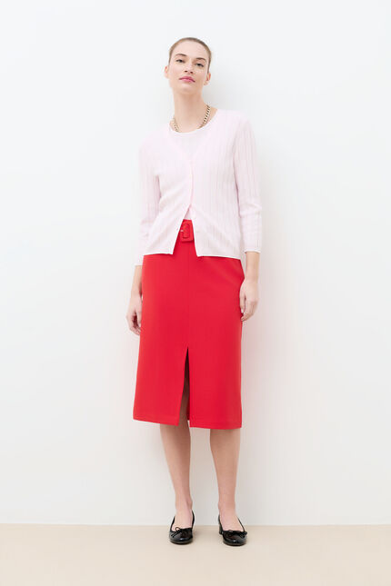 Gilet Charly rose clair femme