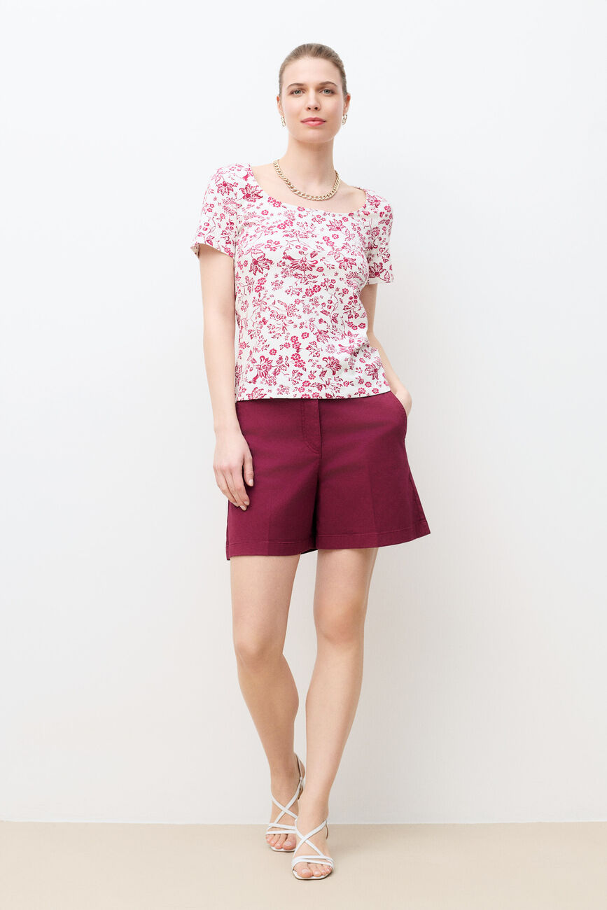 T-shirt Tvania1 ecru vrouw
