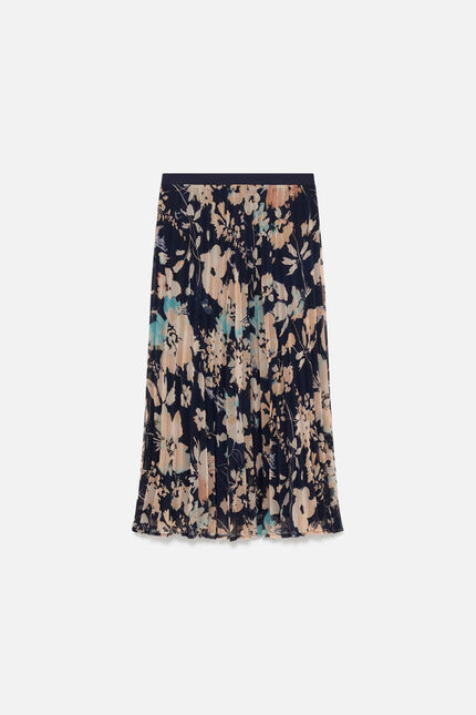 Jupe Jenny bleu marine femme