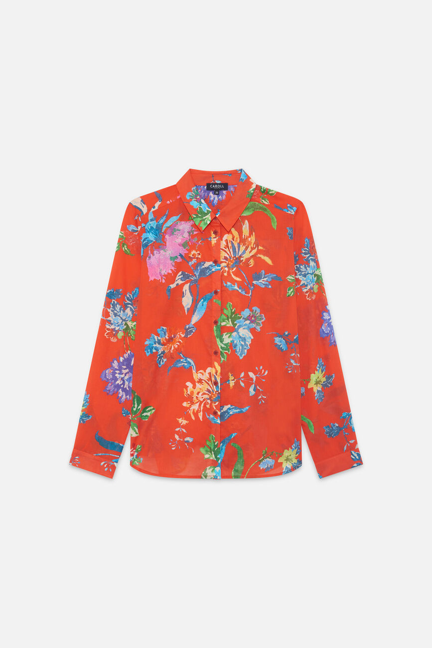 Jessica shirt bright red woman