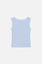 T-shirt Tluce light blue woman