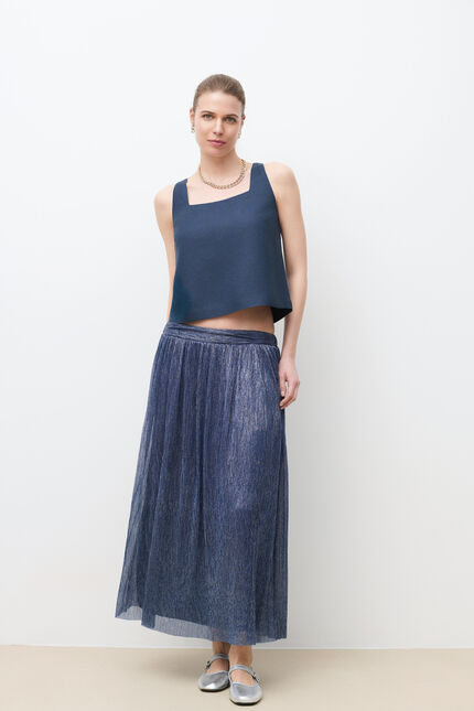Jupe Jguestie bleu fonc&eacute; femme