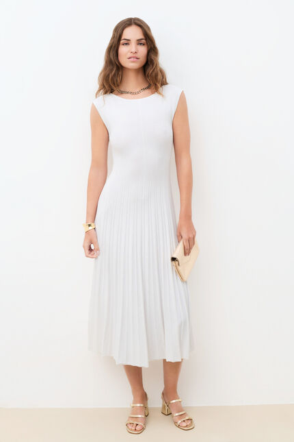 Robe Rdana ecru femme
