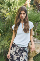 Pull Mruben sweater Mruben pastel blue woman