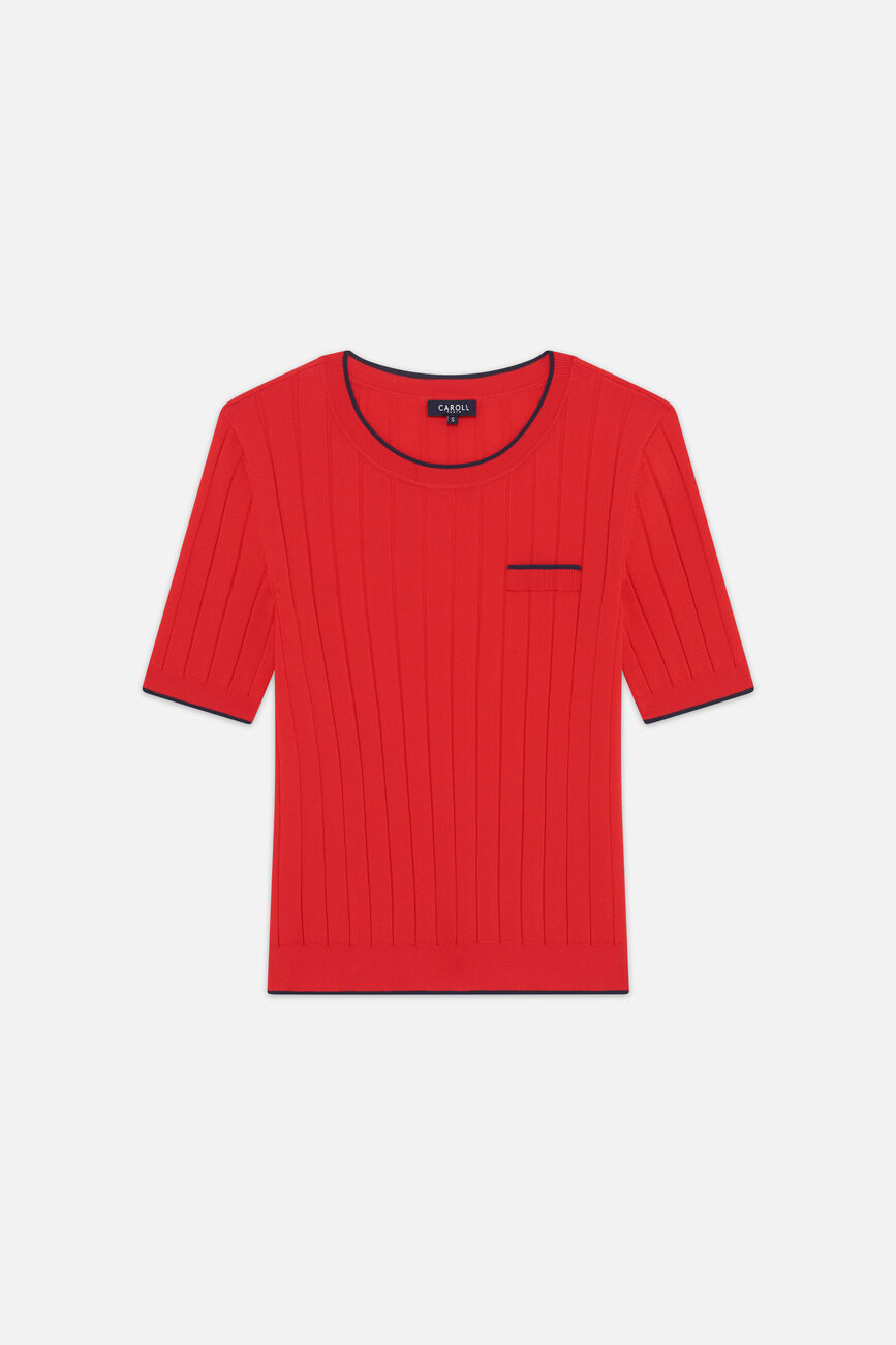 Pull Camilla rouge femme