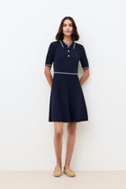 Rmacao dress navy blue woman