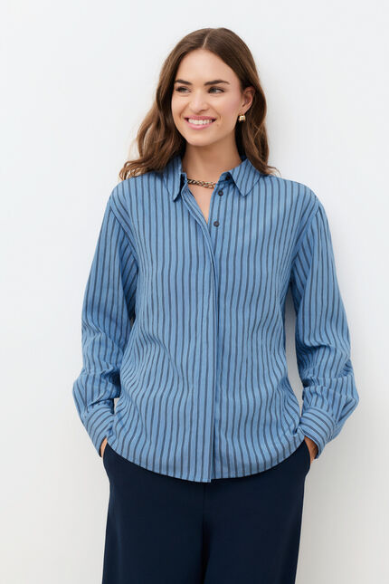 Chemise Caby2 bleu ciel femme
