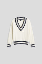 Sweater Mscott ecru woman