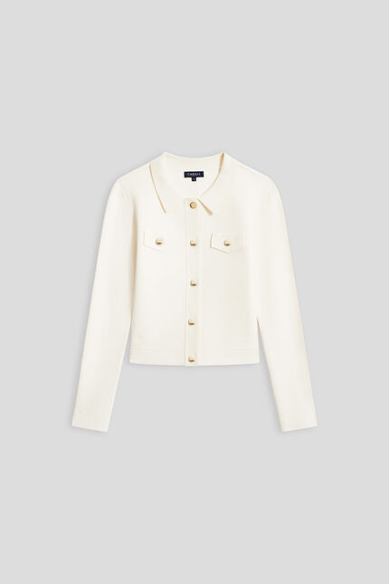 Veste Mflo ecru femme