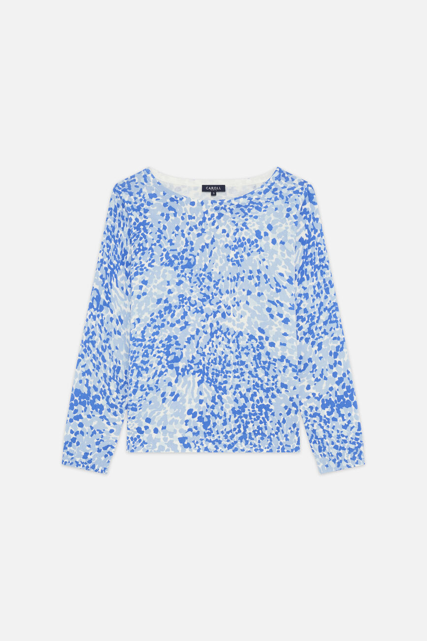 Pull Mlukas2 bleu femme
