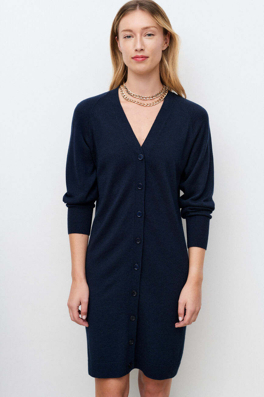 Kleid Rmolly marineblau damen