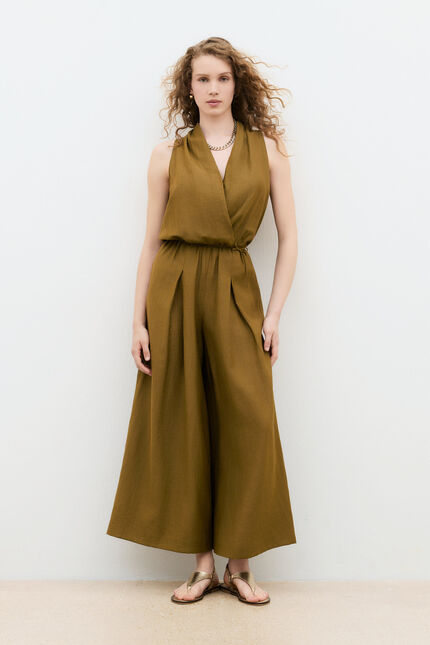 Combinaison Carthage vert olive femme