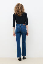 Pelley denim trousers stone denim woman