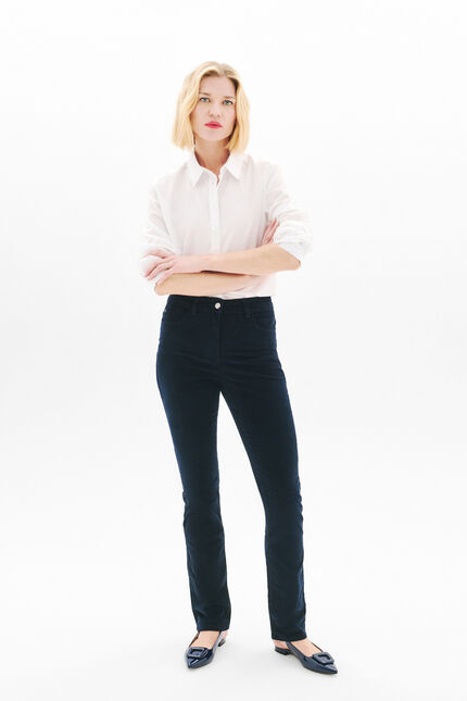Pantalon pchicagov bleu marine femme