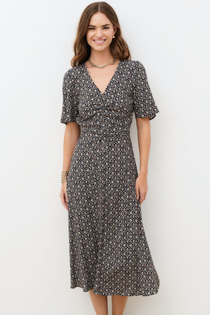 Robe Rleila noir femme