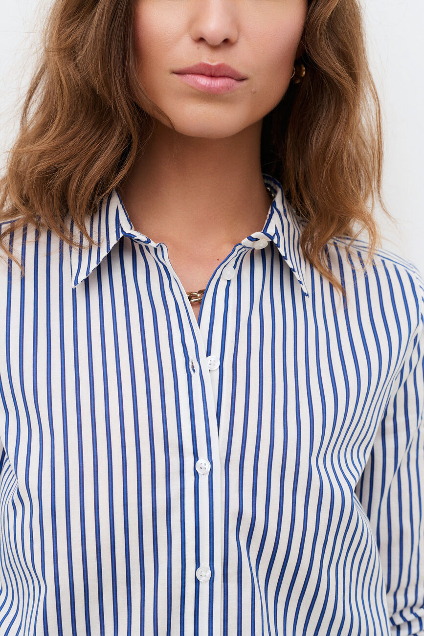 Chemise Cjessica3 bleu fonc&eacute; femme