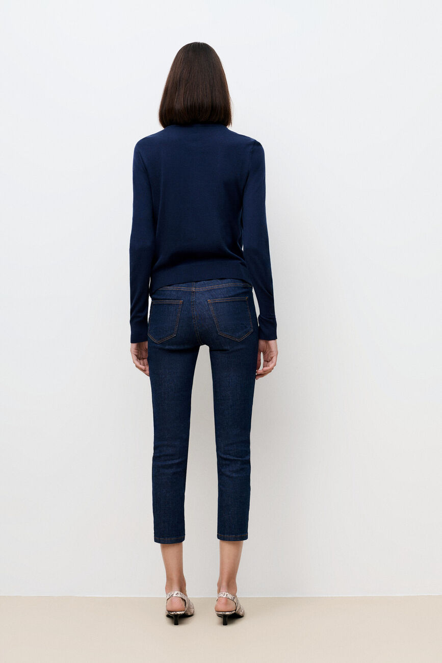 Gilet,Barrie bleu marine femme