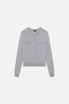 Cardigan Mcarola grey woman