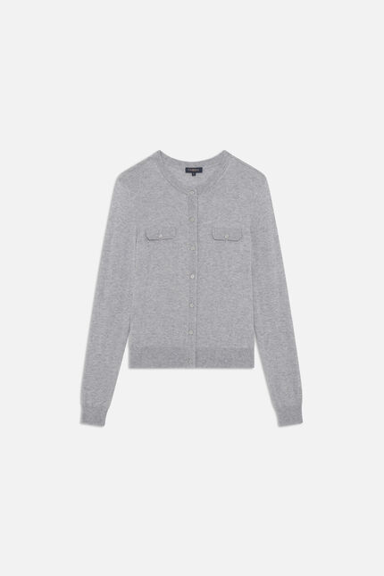 Gilet Mcarola gris femme