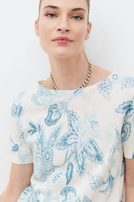 Pull Mlise ivoire femme