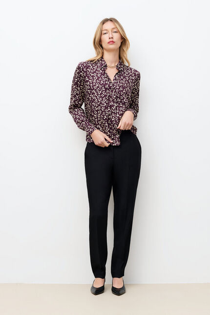 Charme shirt plum woman