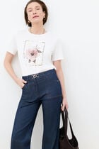 T-shirt Tim-Stamp brown woman