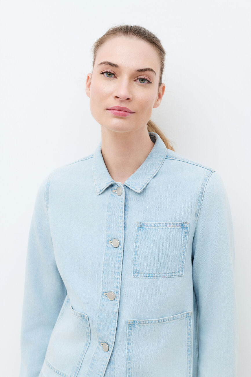 Veste Vanina3 bleu ciel femme