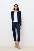 Cardigan, Barrie navy blue woman