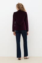 Aurora blazer plum woman