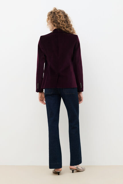 blazer aurora prune femme