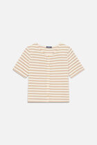 T-shirt Tmidi cognac brown woman