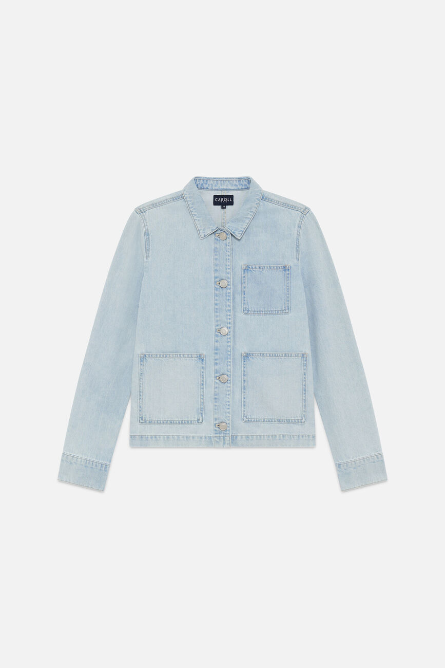 Veste Vanina3 bleu ciel femme