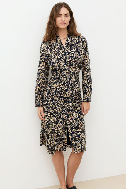 Robe Rosane bleu marine femme