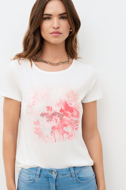 T-shirt Toutes &agrave; l'&eacute;cole Taxime Gypso rose clair femme