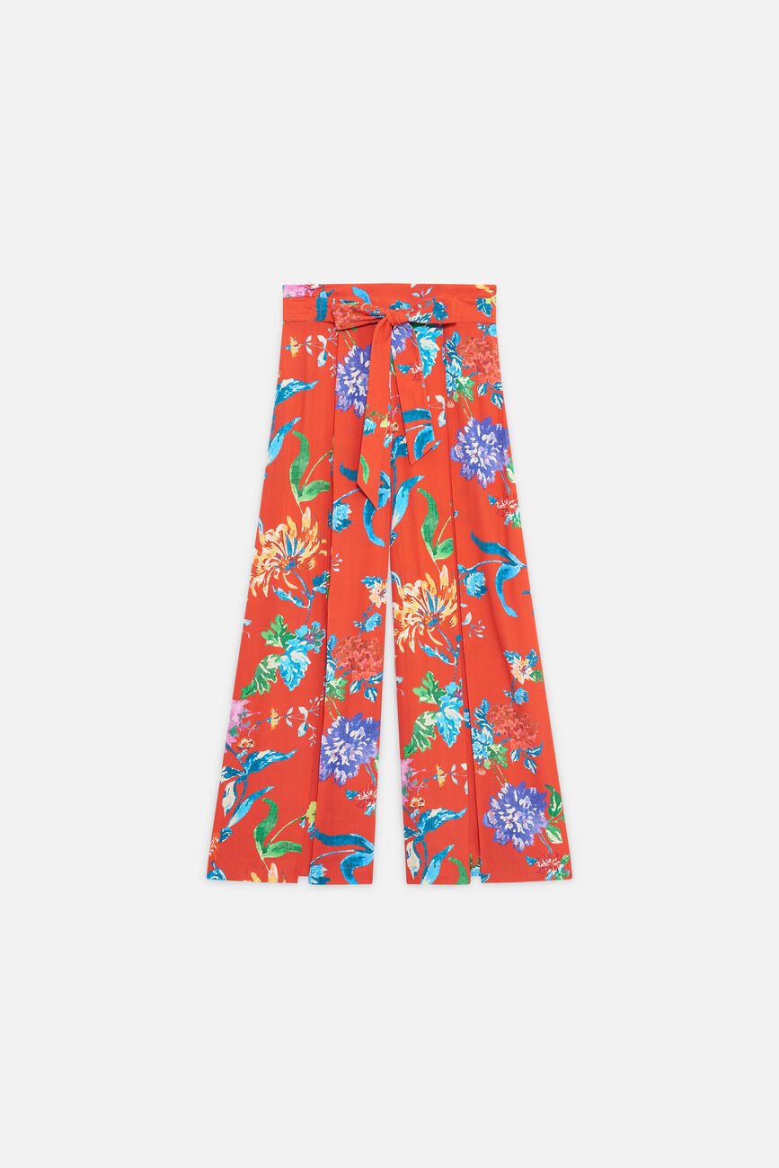 Trousers Patrice Fleurie bright red woman