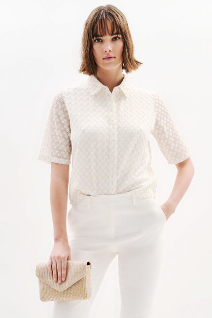 T-shirt Tamis blanc femme