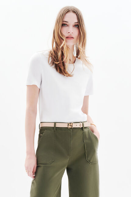T-shirt tjaya blanc femme