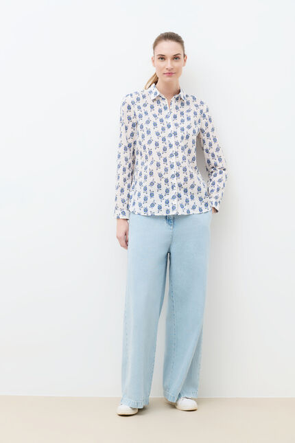 Chemise Cjessica3 ecru femme