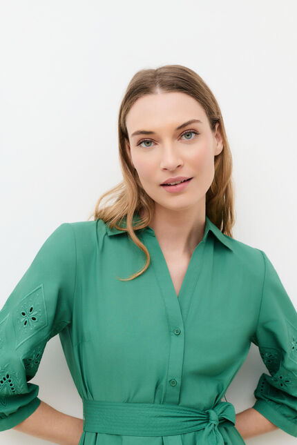 Robe Romy vert femme