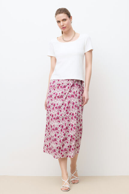 T-shirt Tvania ecru femme