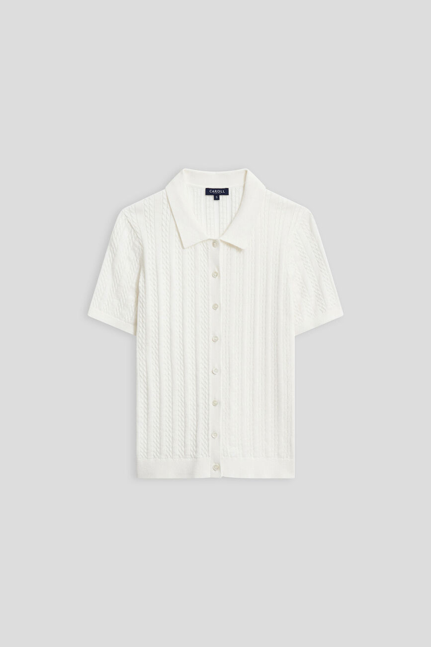 Pull Barbara ecru femme