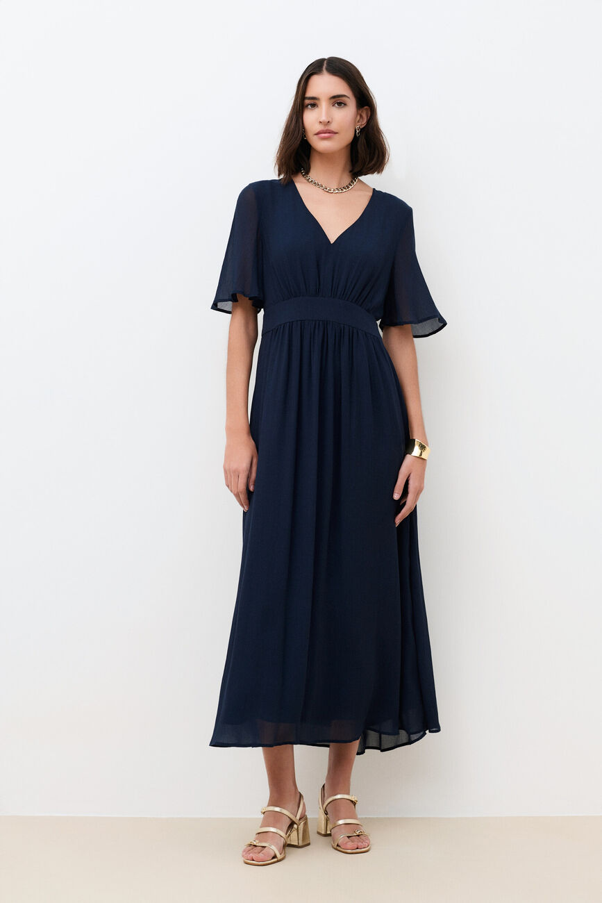 Abito Rbeaute blu navy donna