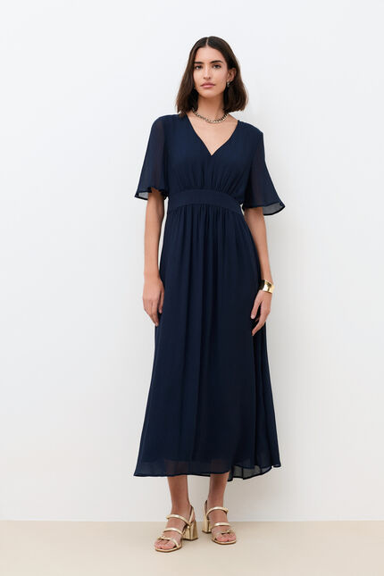 Robe Rbeaute bleu marine femme