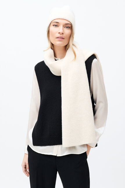 &Eacute;charpe Meluxa creme femme