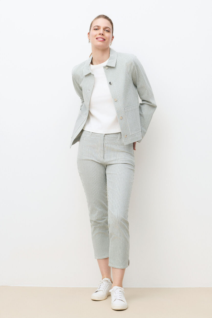 Pasonata3 trousers dark green woman