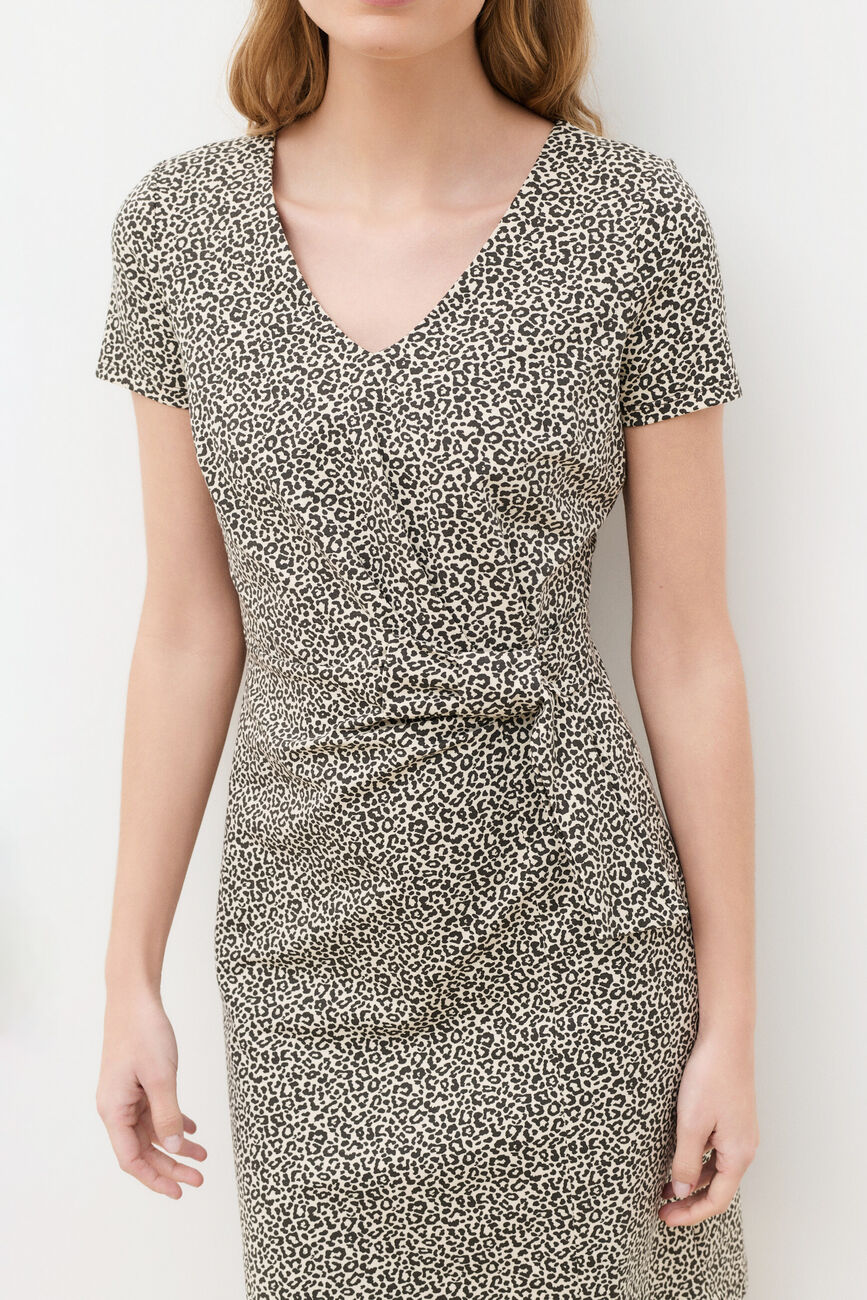 Robe Rbobby ivoire femme
