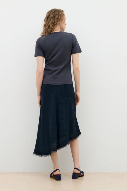 T-shirt Temilie gris fonc&eacute; femme