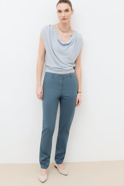 pantalon adelmo vert canard femme